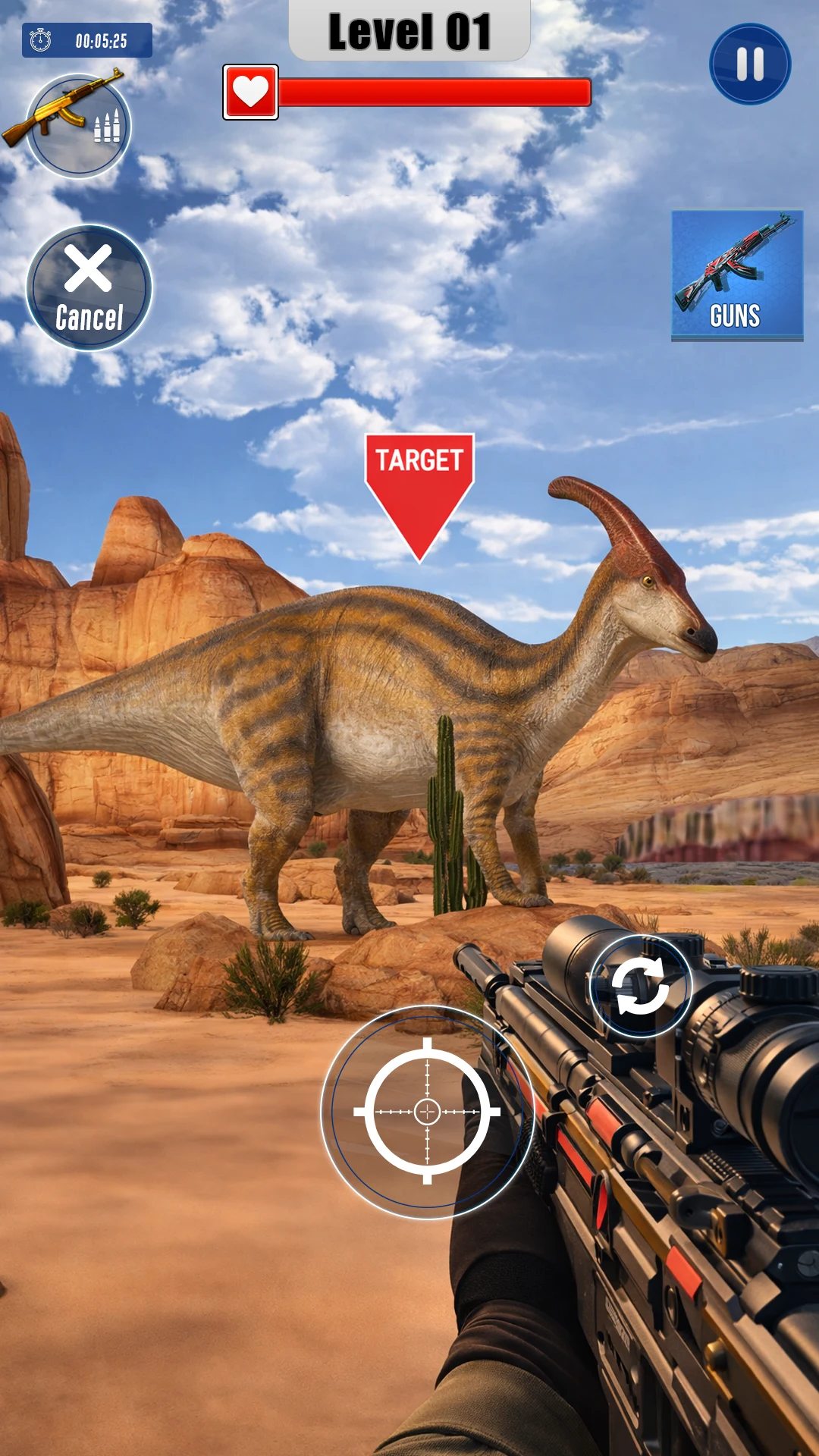 Dino Strike: Lost Frontier screenshot